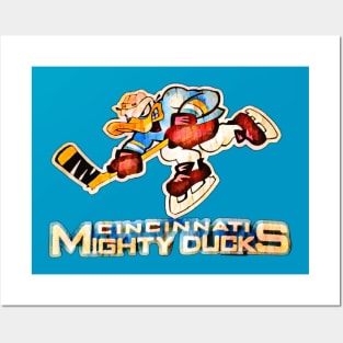 Cincinnati Mighty Ducks Hockey Posters and Art
